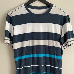 Men’s Lululemon striped t-shirt